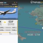 Самолёт лётного отряда «Россия» вошёл в воздушное пространство США