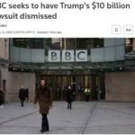 BBC намерена оспорить иск Трампа на $10 млрд, — Reuters