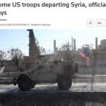 США выводят войска из Сирии в рамках завершения военной операции в стране, — Wall Street Journal