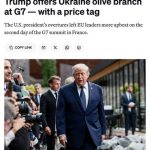 Трамп готов помочь Украине и усилить давление на Путина, но взамен хочет помощи от союзников в отношении Ирана — Politico