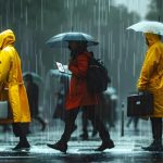 Рост продаж зонтов и дождевиков на фоне дождливой погоды