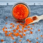Красная икра нового улова появилась в продаже